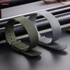 High Density Ribbed Nylon Watch Band 18mm 20mm 22mm Comfortable Watch Straps Military Sports Watch Strap Men Women Bracelet Belt