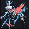 EVERSOUL Marvel T-Shirt, Short Sleeve, Thor, Avengers, Venom, Mighty Thor, American Comic Book Merchandise, Gift, Men's, Black, Size M [Parallel Impor