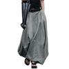 2023 High Waist A-line Midi Skirt: Plus Size, Slimming Women's Dance Skirt