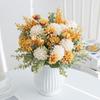 1/3pc Artificial Flowers Lavender Silk Ball Chrysanthemum Home Decor Wedding Dining Table Centerpiece Fake Plants Bridal Bouquet