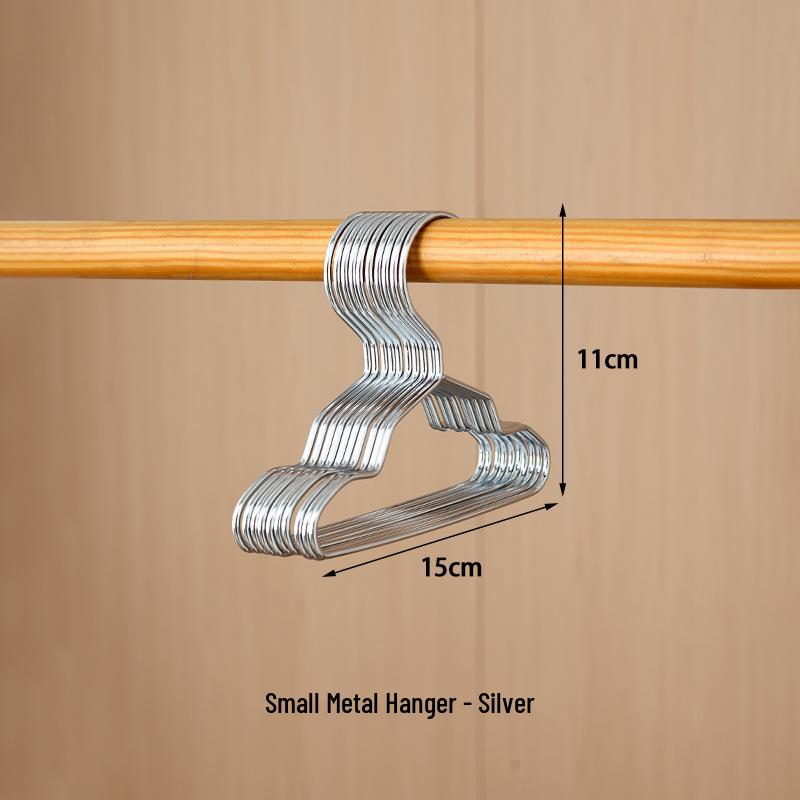 Gold Mini Pet Clothes Hanger for Small Cats and Dogs