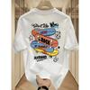 European Sizes Pure Wear Spring Summer New Boys' Mid To Big Kids Korean Easy Casual Kids' Short Sleeve Fashion T-Shirt