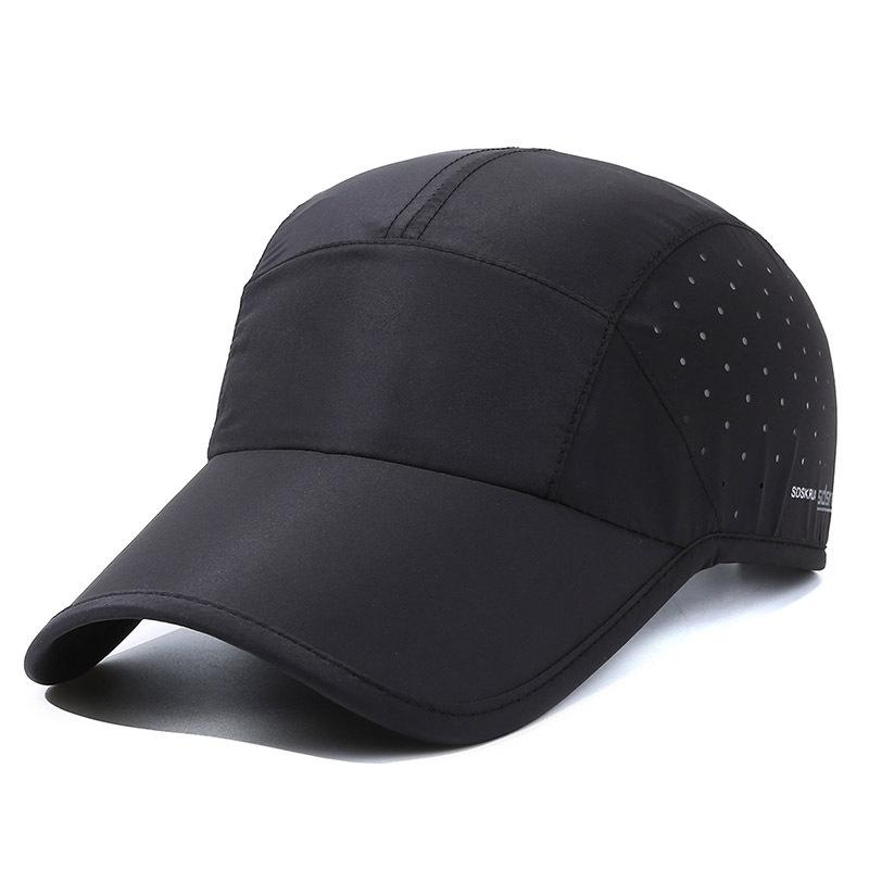 Outdoor Sport Quick Dry Waterproof Breathable Baseball Cap Summer For Men Women Fashion Adjustable Snapback Thin Sun Shade Hat