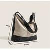 Retro Soft Pu Leather Shoulder Bags Fashion Women Tote Handbags for Commuter Casual Versatile Large Capacity Bucket Bags