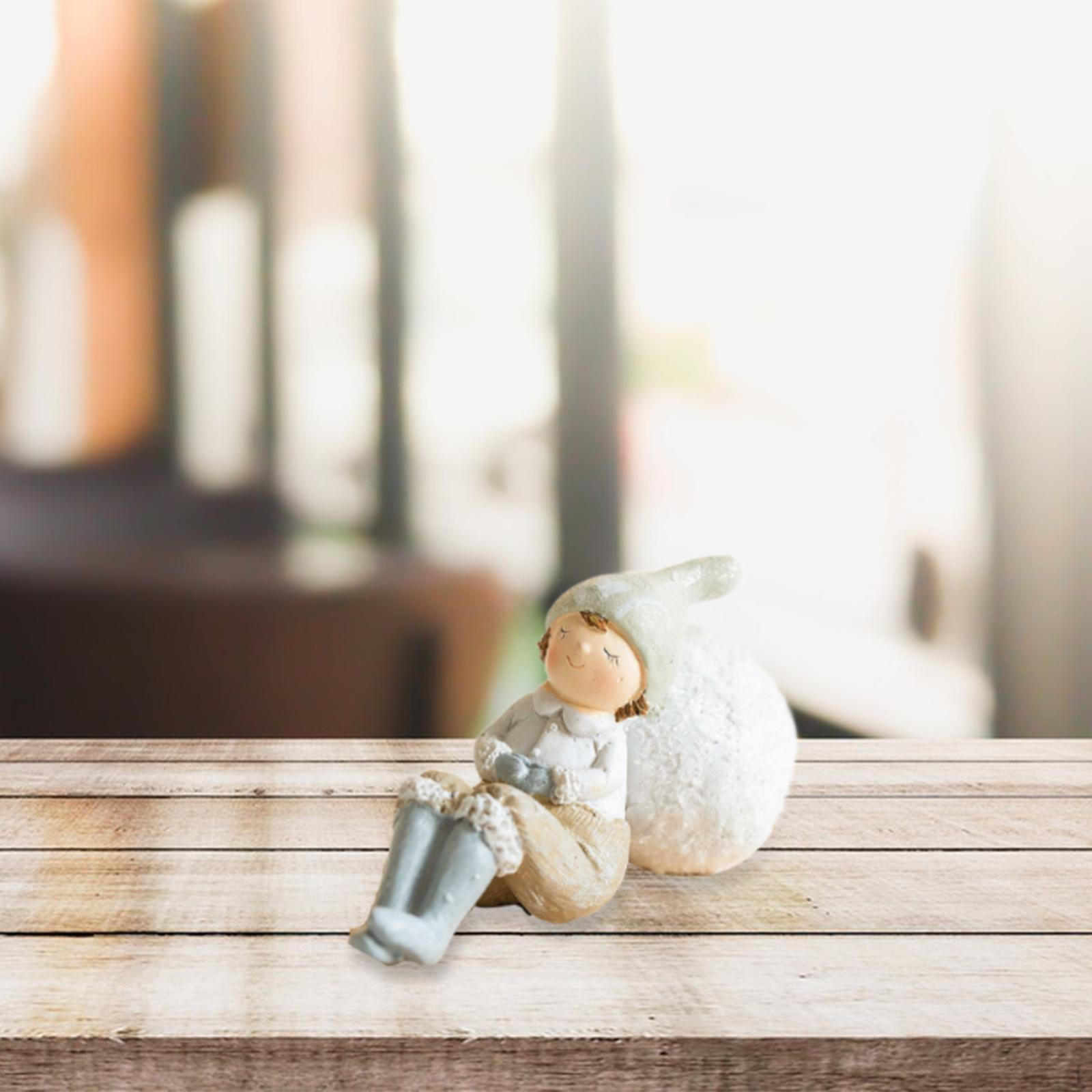 

Статуя персонажа из мультфильма, декоративная фигурка, художественные промыслы, настольное украшение, скульптура для кабинета, стола Blue Boy