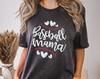 Baseball Mama T-Shirt, Super Soft Cotton Unisex Tee