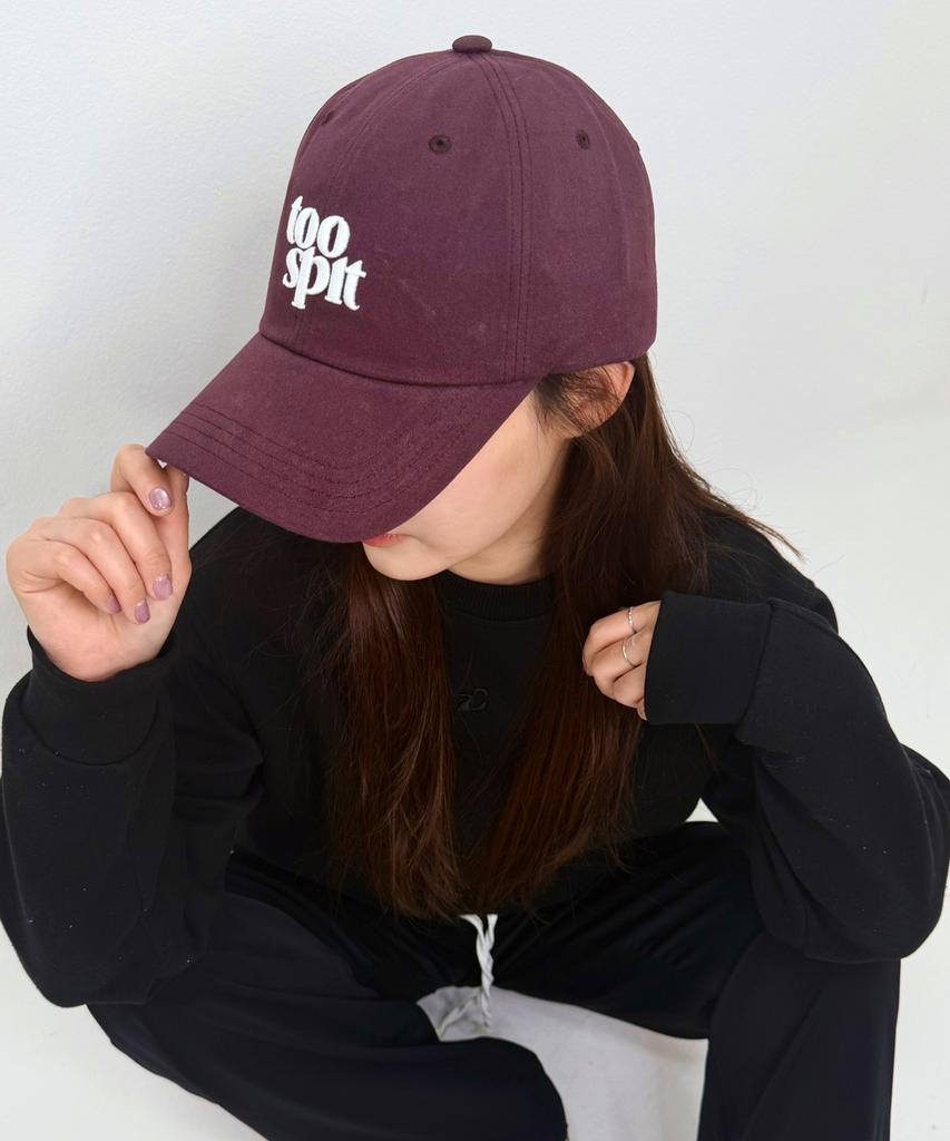 Tueseupis Signature Ball Cap (Burgundy)