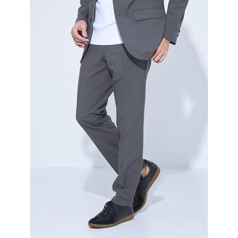 [United Arrows green label Relaxing] WEB limited JUST fit Dry PE slim setup jacket & pants -Water absorption, quick drying and anti-wrinkle-