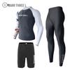 Men's Full Body Long Sleeve Quick-Dry Sun Protection Surfing & Diving Swimsuit