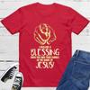 I Declare A Blessing Over You TShirt Men Women Short Sleeve Cotton Tees Luxury Brand Shirt Oversize Tops Summer Mens Clothing