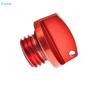 M20x2.5 Universal Motorcycle Engine Oil Filler Cap Screw Cover Plug Gray With O-ring Valve Oil Cap Transmission Tank Cover