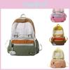 Kids Cartoon Nylon School Backpack For Preschool Girls Boys With Padded Shoulder Straps