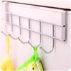 Stainless Steel No-Trace Cabinet Door Hook Rack