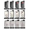 2 3 4 5 Buttons ABS Carbon Style Car Key Case Cover Fob for Toyotay Alphard Vellfire Previa Estima Isis Noah Voxy Tarago Yaris