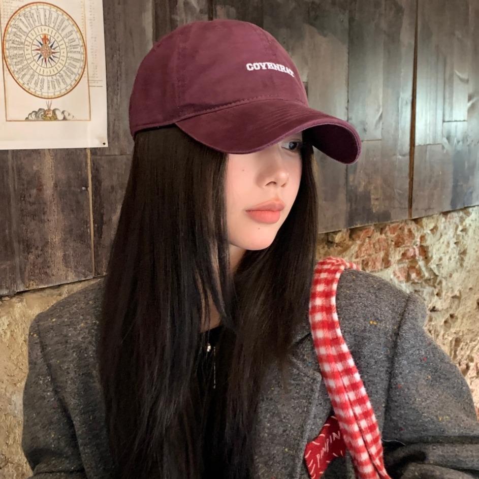 Stylish Embroidered Retro Cap Made From Soft Washed Fabric Perfect For Spring