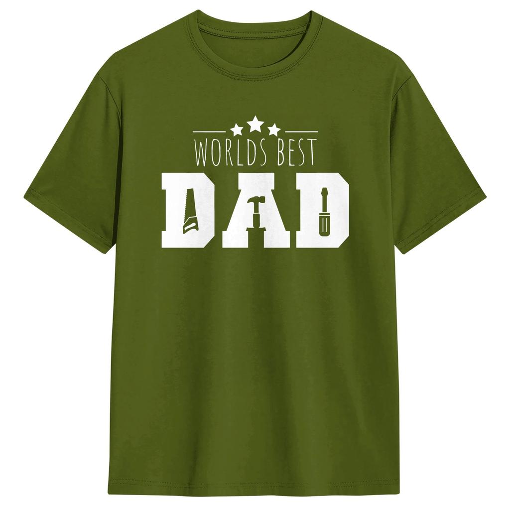 Fathers Day Tshirt Summer 100 Cotton Tshirts For Unisex Hip Hop Printed Tshirt Shortsleeve Aesthetic Clothing