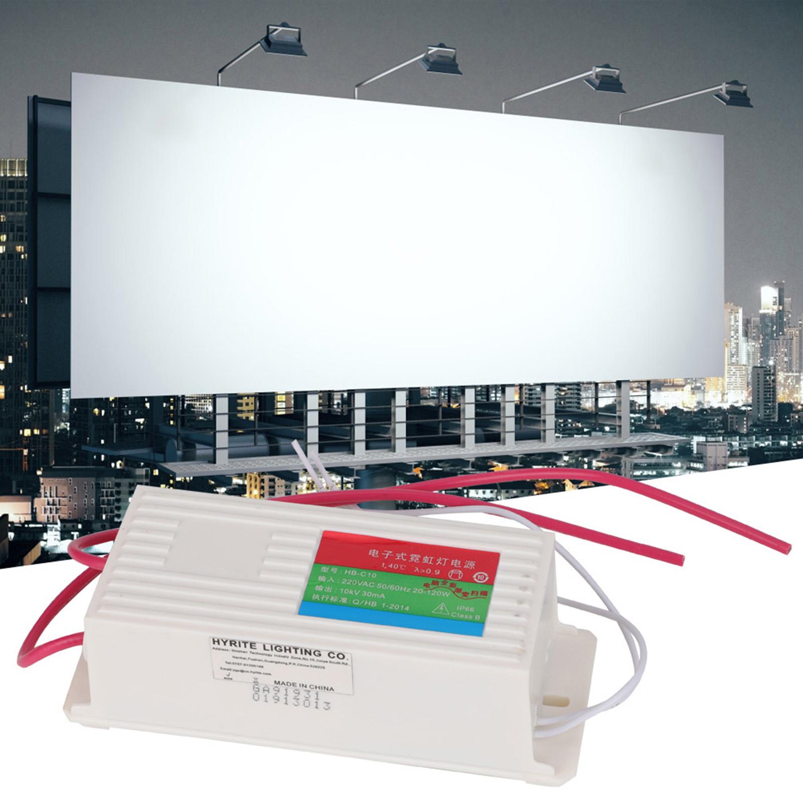 

10KV 30mA Neon Light Electronic Transformer Load Power Supply Rectifier белый