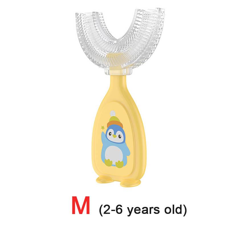 Baby Toothbrush Children's Teeth Oral Care Cleaning Brush Soft Silicone Baby Teether Toothbrush New Baby Products 2-12 Years Old