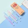 Orange Grove Frosted Transparent Pen: 0.5mm Water-based Ink, Korean Style, Colorful Student Design