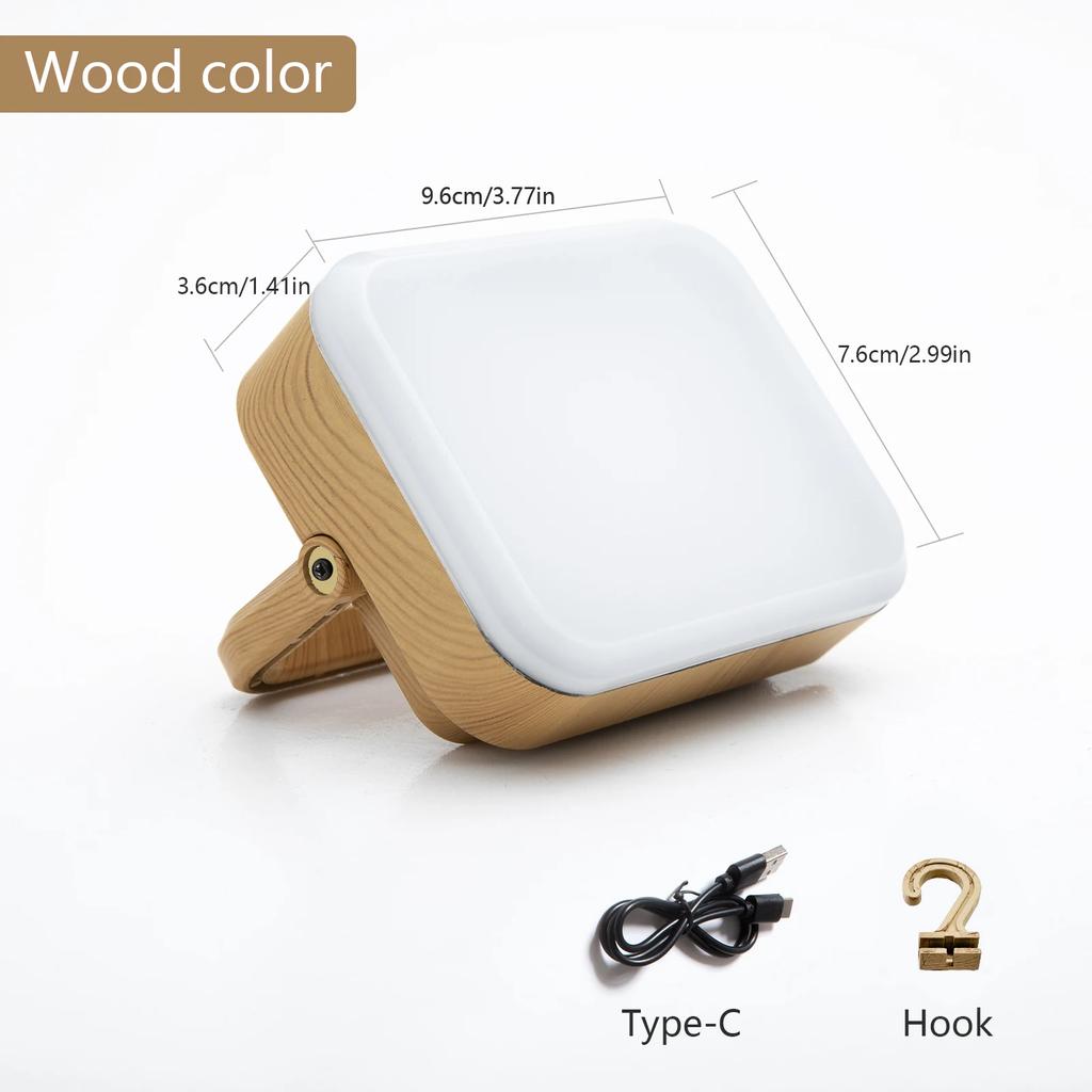 LED Camping Light USB Charging Portable Tent Lantern Emergency Flashlight Night Fourth Gear Dimming Outdoor Hiking