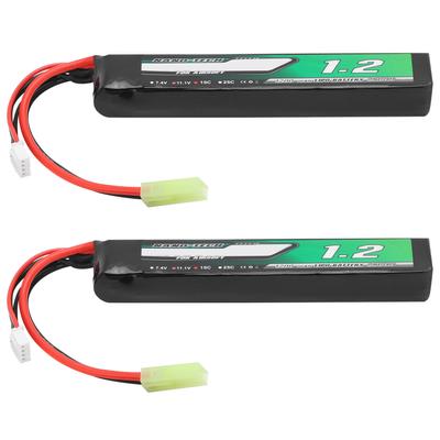 11.1V 15C 1200mAh RC Auto Wiederaufladbarer Lithium-Akku Tragbar für Tamiya Ausgangsstecker