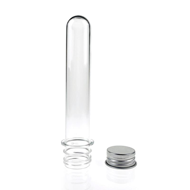 10 ks Lab 40 ml lahvička pro domácí mazlíčky Transparentní válcová znovu plnitelná láhev Candy