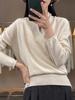 Maglione da donna in cashmere a V lavorato a maglia 2025 - Stile Autunno/Inverno