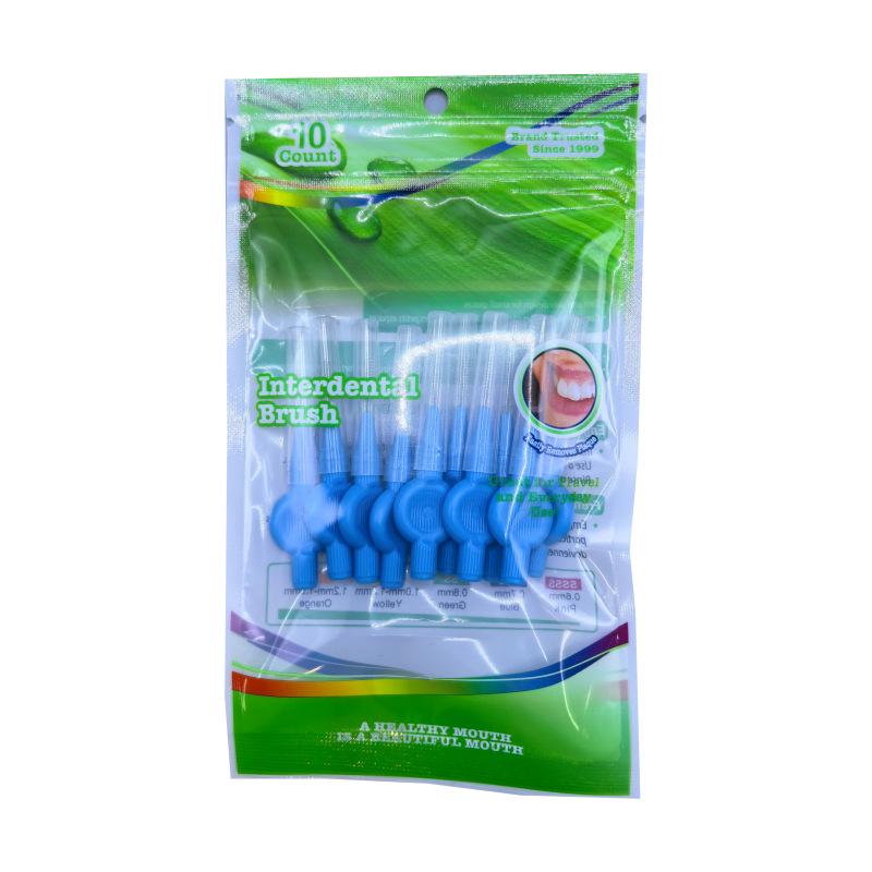 Interdental Round Gap Brush & Orthodontic Toothbrush for Oral Care
