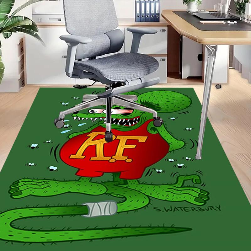 1 stuks Rat Fink Tapijt, Kantoortapijt Buitentapijt Huisdecoratie Vloerkleed Festival