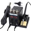 Soldering Station with Double Display and Adjustable Temperature 100°C-450°C Hot Air Rework Station LED