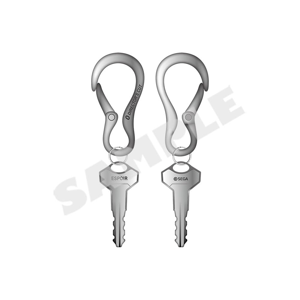 

Ключница-карабин «Место клятвы» Горо Мадзима «Yakuza 0 Director s Cut» чёрный