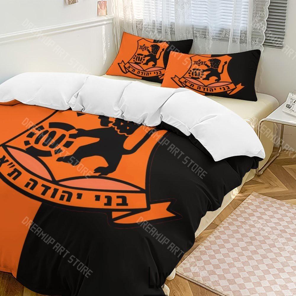 3D Print B-Bnei Yehuda Tel Aviv Bedding Set Twin Queen King Full Size Duvet Cover Pillowcase Bed boys girls Adult Home Textiles
