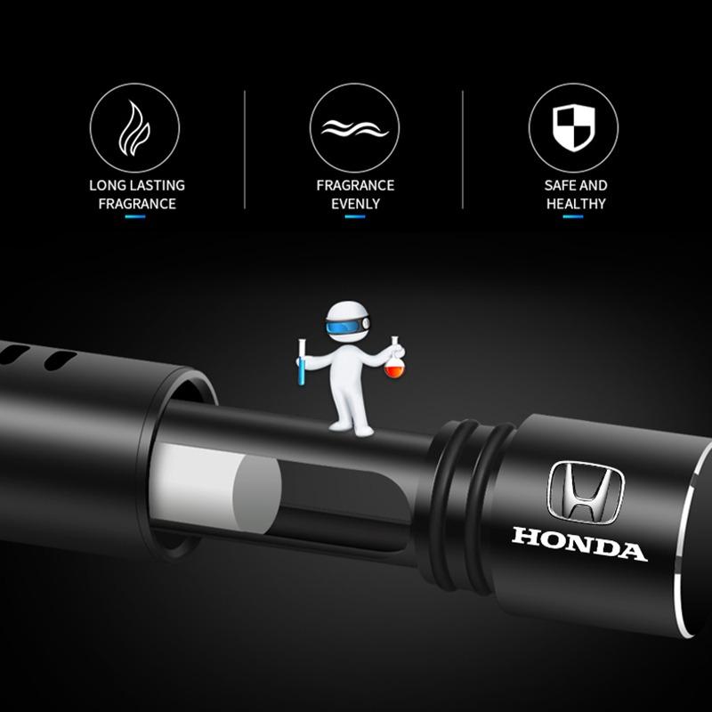 Auto Interior Car Air Freshener Outlet Air Vent Perfume Diffuser For Honda Fit Mugen Insight Type S R VTEC DOHC Modulo Vezel Legend RR Si