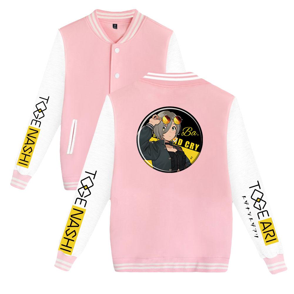 

Куртка-бомбер GIRLS BAND CRY для женщин и мужчин, свободного покроя, модная бейсбольная куртка Harajuku, женская уличная одежда, весна-осень, верхняя одежда XXS розовый