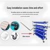 Lean Multi-Layer Movable Sorting Cart with Silent Wheels