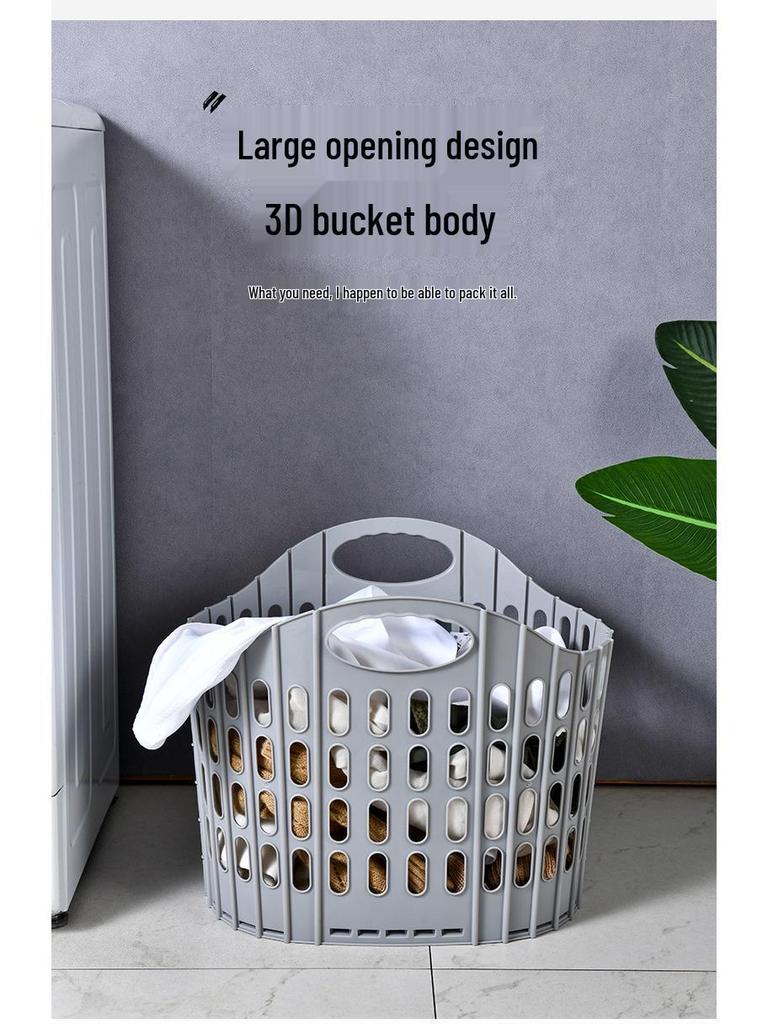 Cross-Border Hot-Selling Dirty Clothes Basket for Cloakroom, Bedroom, or Living Room