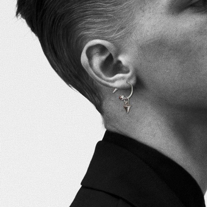 Fashionable Clip On Earring Titaniums Steel Ear Cuff Without Piercing Required Modern Accessory for Everyday Wear