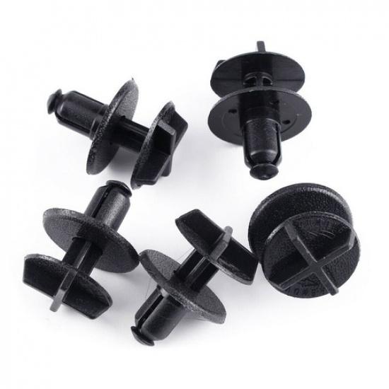 Car Bumper Tank Fender Plastic Fastener Trim Clip Clamp 10pcs For