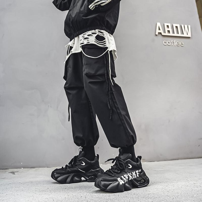 Men's Platform Sneakers Designer Fashion Graffiti Vulcanized Shoes Light Comfortable Height Increasing Casual Shoes Tenis Homem