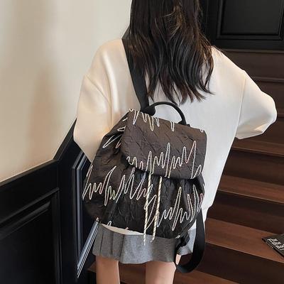 Rucksack Neue Mode Umhängetasche Große Kapazität Leicht Pendler Kleiner Rucksack Weiblicher College-Student Reise-Rucksack