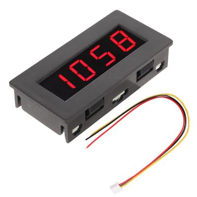 Digitaler Frequenzmesser Tachometer DC 8 bis 15V 0,56 Zoll 5 bis 9999 U/min 4 LED Digitalanzeige