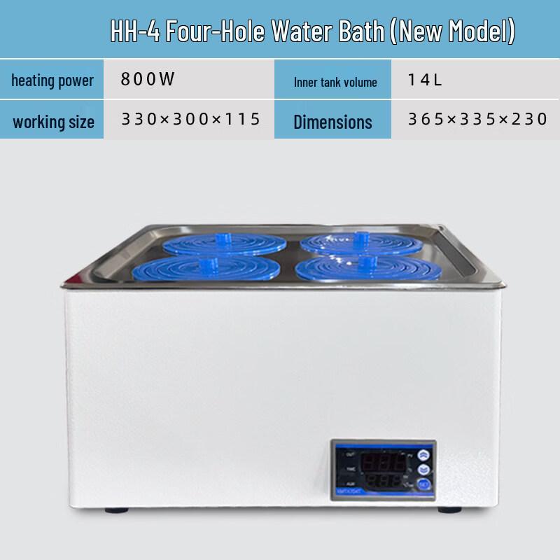 Aokewen HH-4 Four-Hole Digital Water Bath