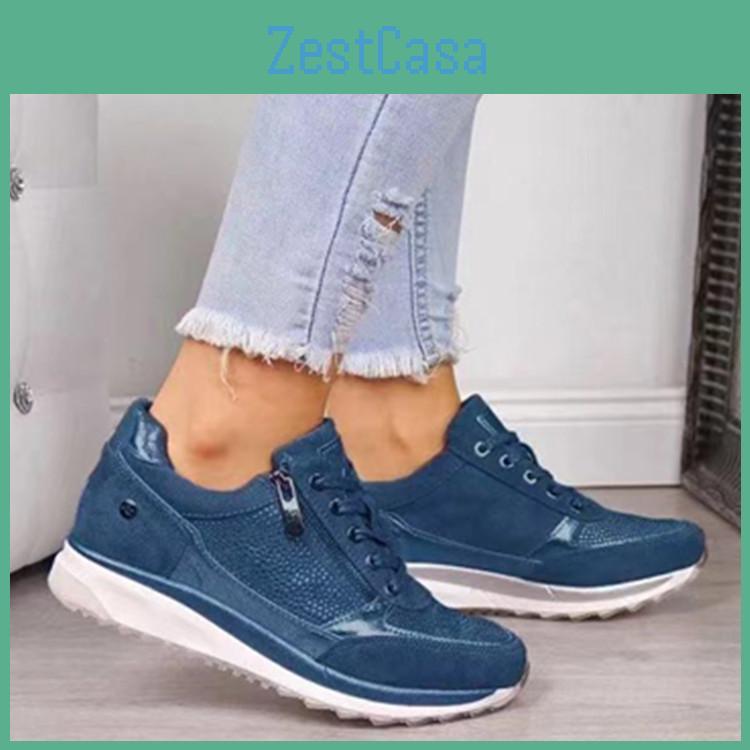Size Shoes Single Womens Large Four Seasons Sports Shoes Korean Version Trendy Fashion Womens Single Shoes