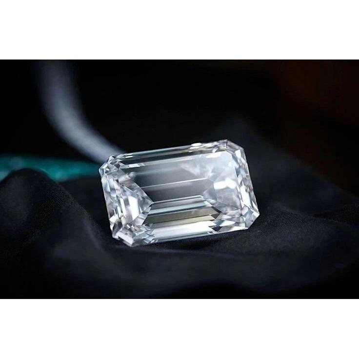 Emerald Cut 1 CT VVS1 Clarity Natural D Color Lab-grown Diamond Certified M1U98