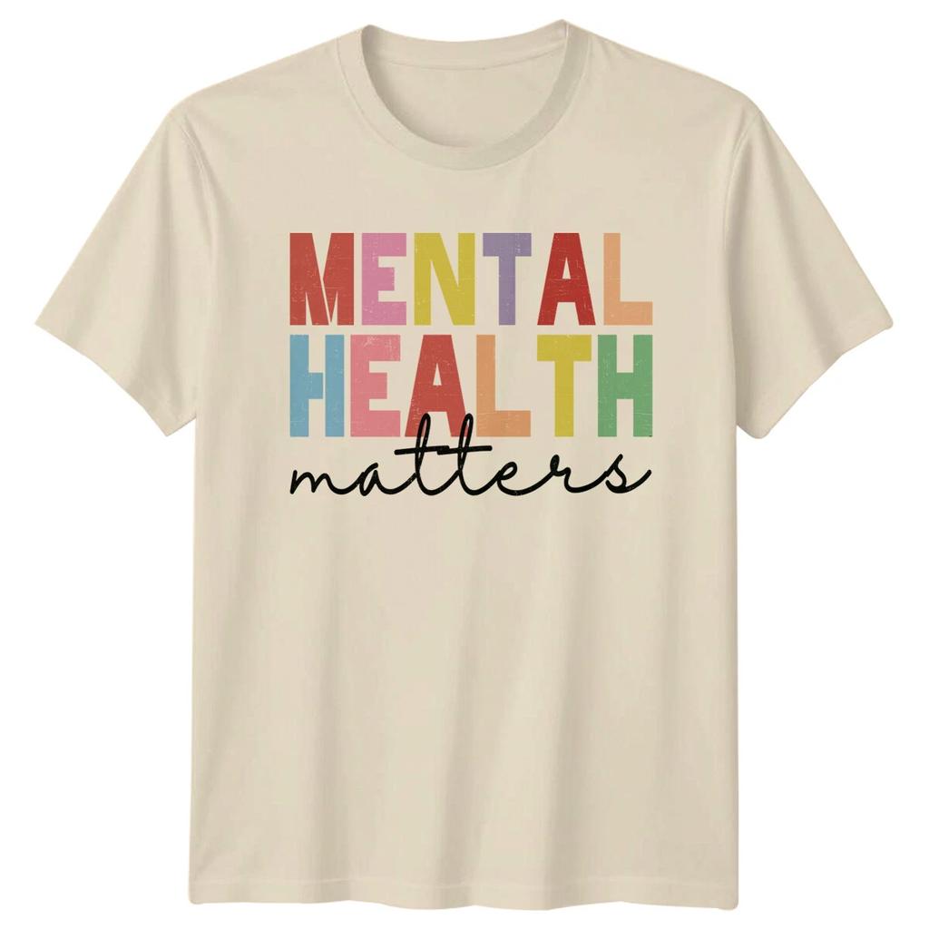 Mental Health Matters T-Shirt Retro Style Social Cause Tee