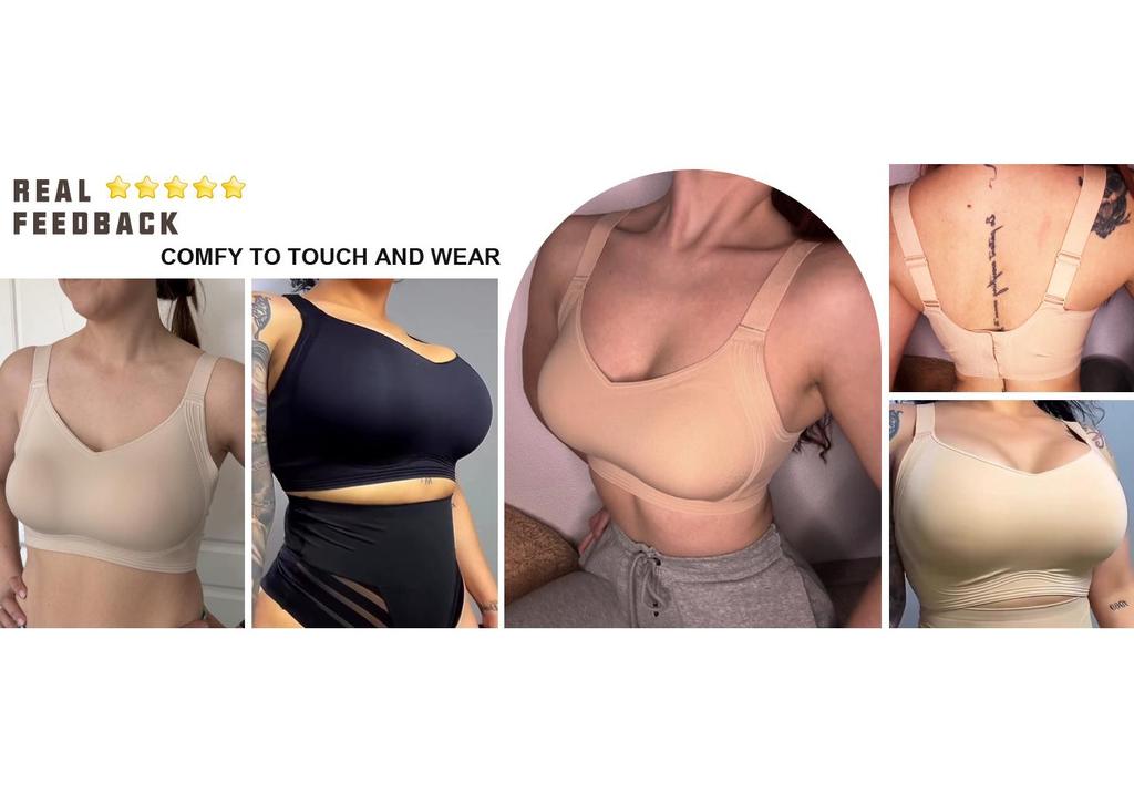 Vertvie European Edition Wireless Seamless Push-up Bra for Women - Soft Support & Full Coverage