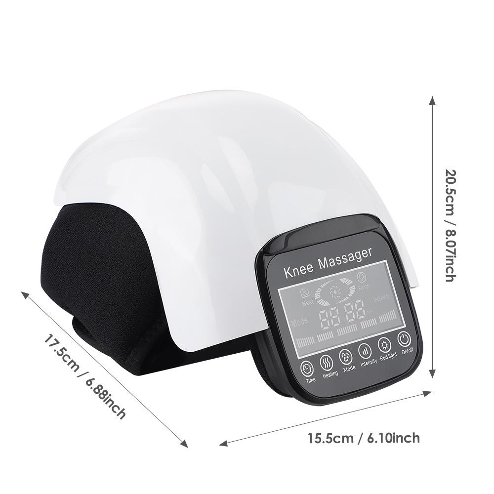 Infrared Knee & Elbow Massager with 4-Level Timer, Electric Heating, and Air Pressure Massage
