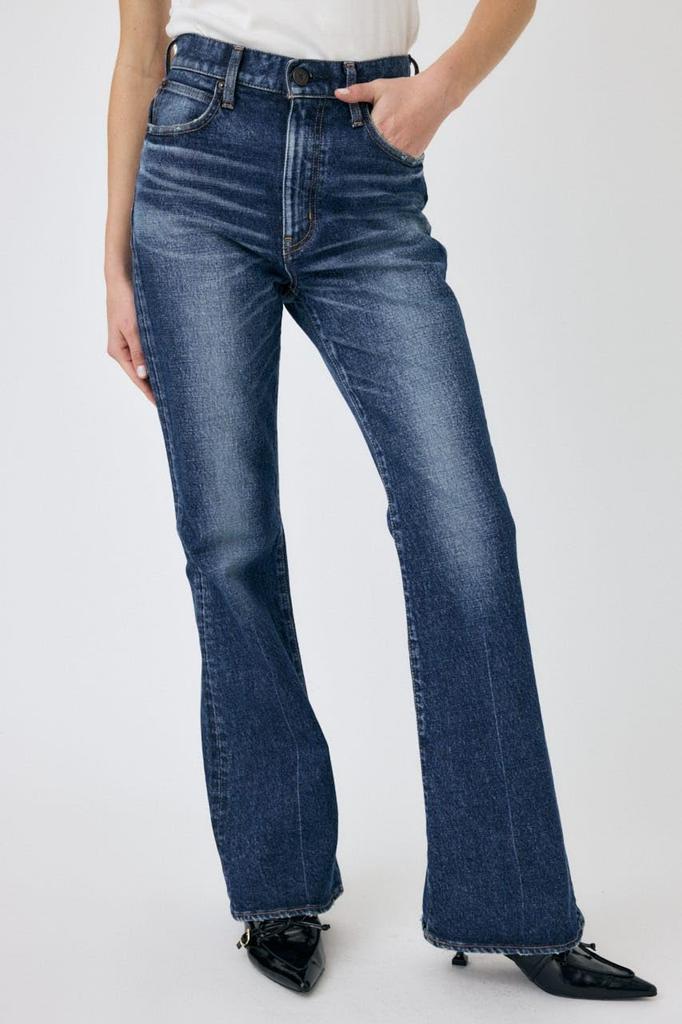 Moussy MVS FLARE 23 inch Dark Blue D/BLU 010IAA12-5581 Women's