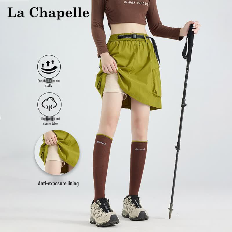 La Chapelle Women s Summer Breathable Cargo Mini Skirt M