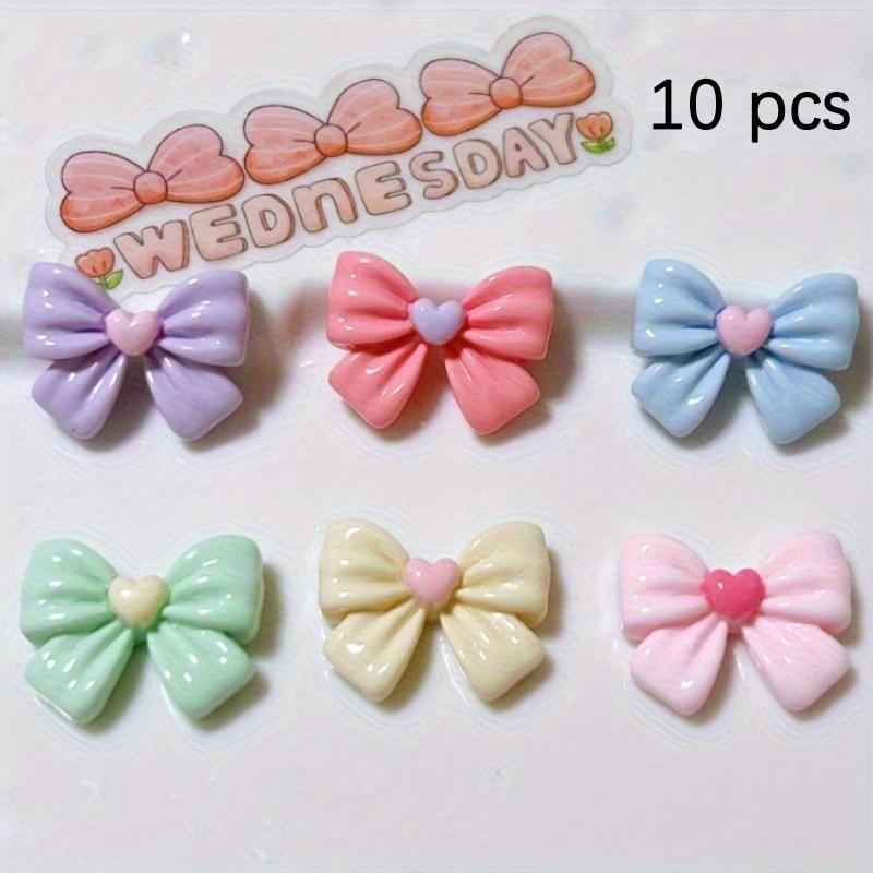 

Бантик-бабочка Сделай сам Ручная работа Аксессуары для волос Крем-гель Чехол для телефона Аккумуляторный автомобиль Чашка для воды Клейкий материал 10pcs разноцветный